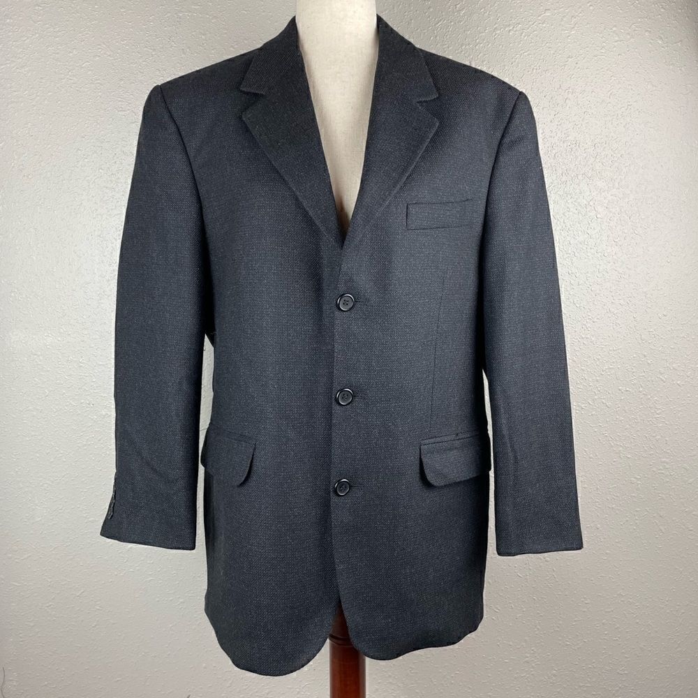 Bios Lambs Wool and Cashmere Blend Blazer Size M EUC